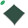 2x2m Square Durable UV Polyester Dark Green Garden Shade Beach Shade Tent for Outdoor Garden Deck Courtyard