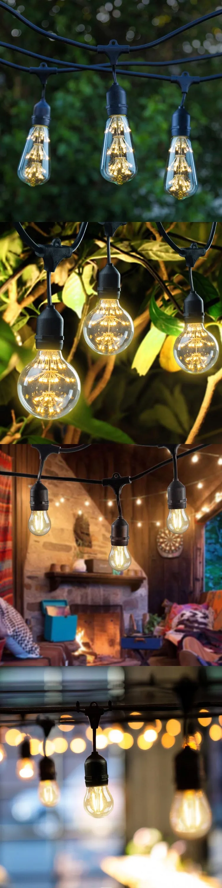 Connectable Festoon Led Party String Christmas Lights Fairy Wedding ...