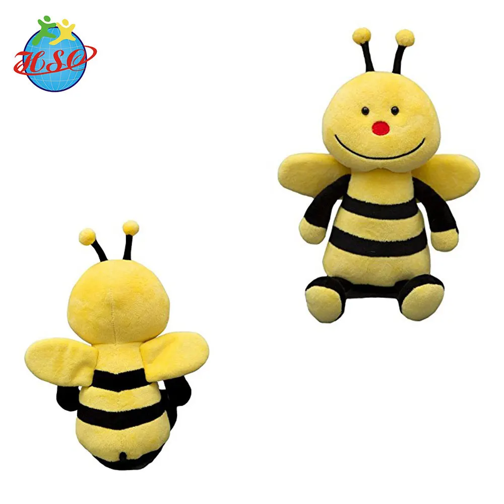 Plush Made Honey Bee Flying Stuffed Toy With Wings - Buy Flying Bee Toy ...