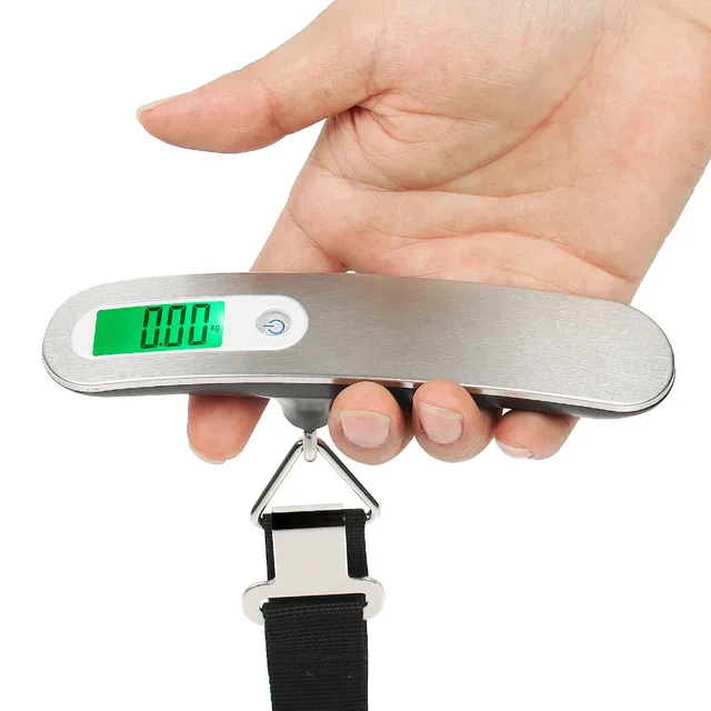 50kg electronic digital hanging luggage balance portable weight