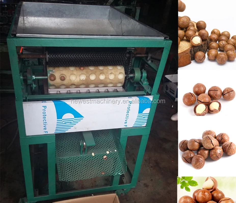 High Capacity 150kg/h Macadamia Nuts Cracker Machine,Macadamia Nut