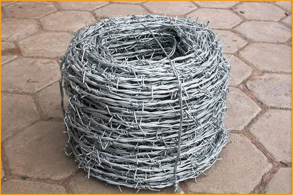 high security hot dipped galvanized steel barb wire