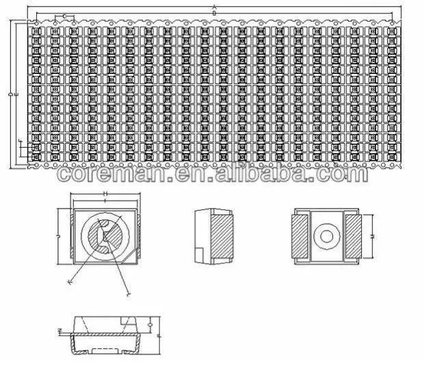 16x16 Rgb Led Matrix P5 Coreman Led Modules P6 Outdoor Smd Led Module ...