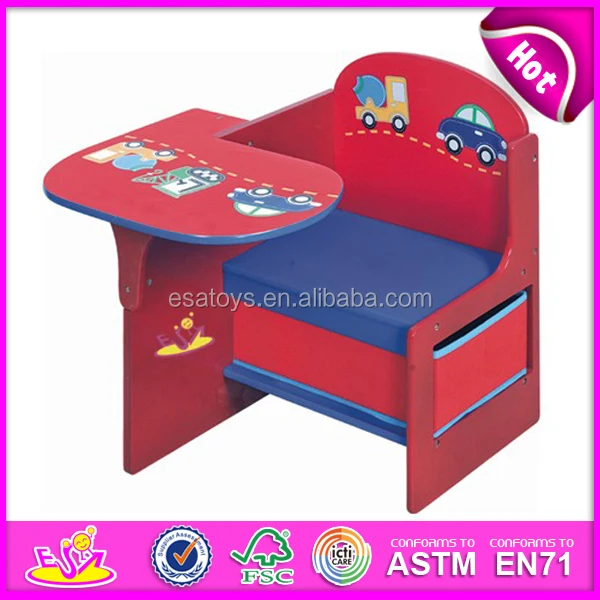 kids writing table and chair