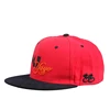 japanese watermelon acrylic letters hemp snapback hat with green under brim