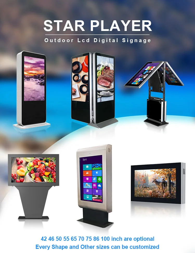 wholesale digital signage outdoor screens factories
