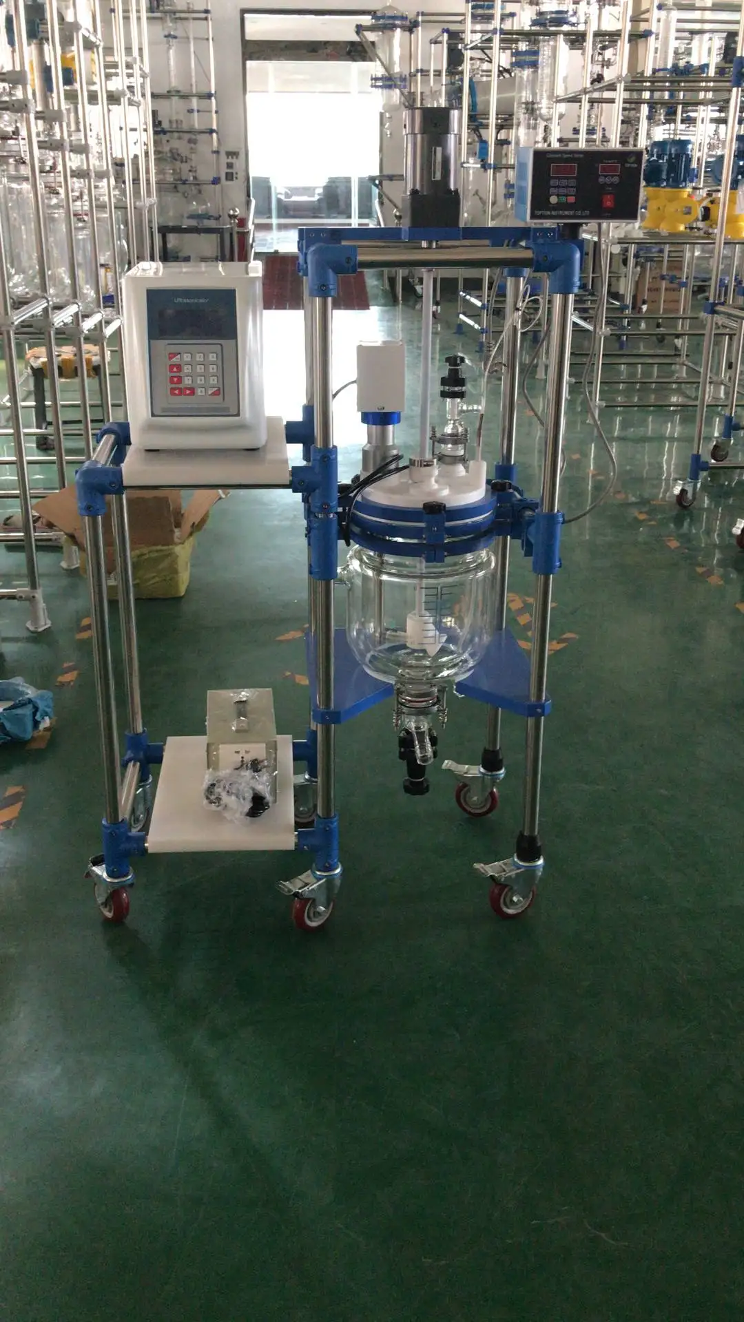 超声波实验室反应器微波超声化学反应器系统