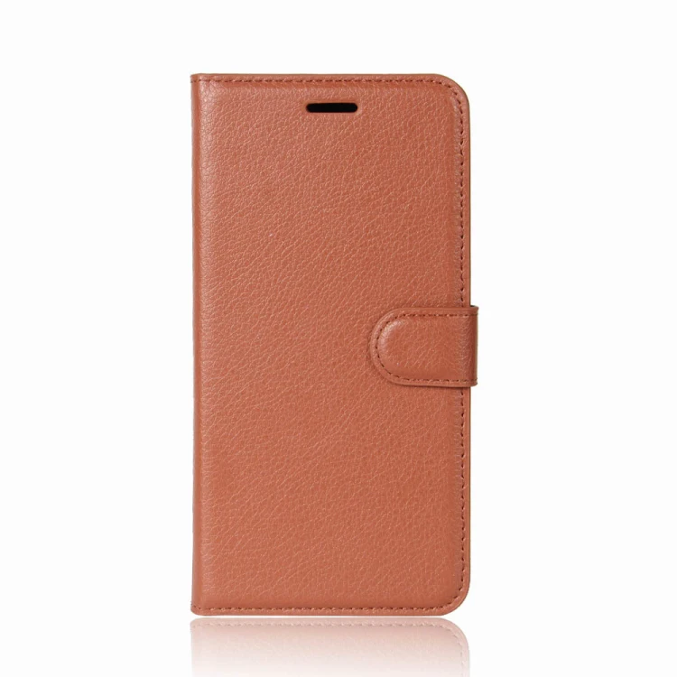 D143 New Hot Customized Available Litchi Leather Flip Cover For Asus Zenfone 5