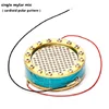 Microphone 34mm Large Mylar Capsule Diaphragm Condenser Element K47 K49 M7 Mount for Neumann Mic DIY Professional Replacement