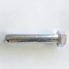 Zinc galvanizing hex head bolt with hole for cotter pin clevis pin banjo bolt fitting