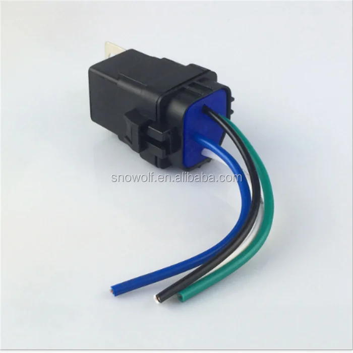 Car Vehicle Motor Heavy Duty 12v 40a Spdt Interlocking Relay Socket