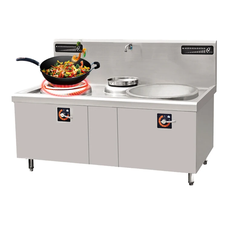 8000+12000+15000w Triple Woks Hotel Restaurant Kitchen Aplliance