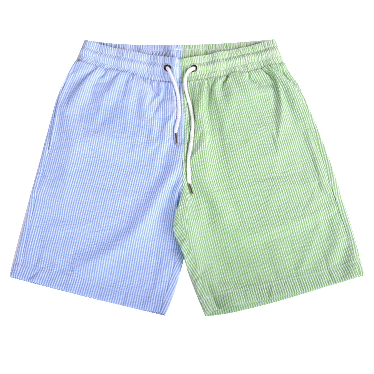 New Design Blue And Green Sport Shorts Men Summer Shorts Custom Pockets ...