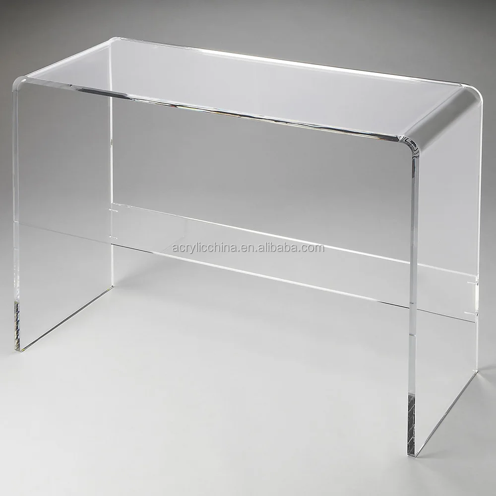 Kunden Spezifischer Transparenter Plexiglas-konsolen Tisch 