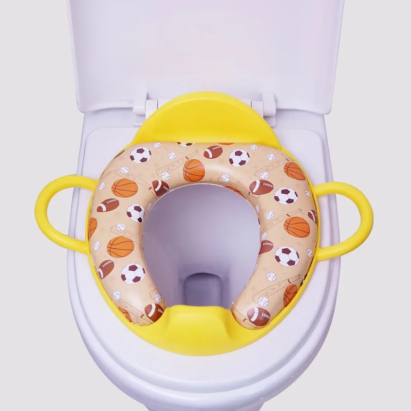 Reach Standard Uv Printing Anti Slip Baby Family Soft Toilet Seat - Buy