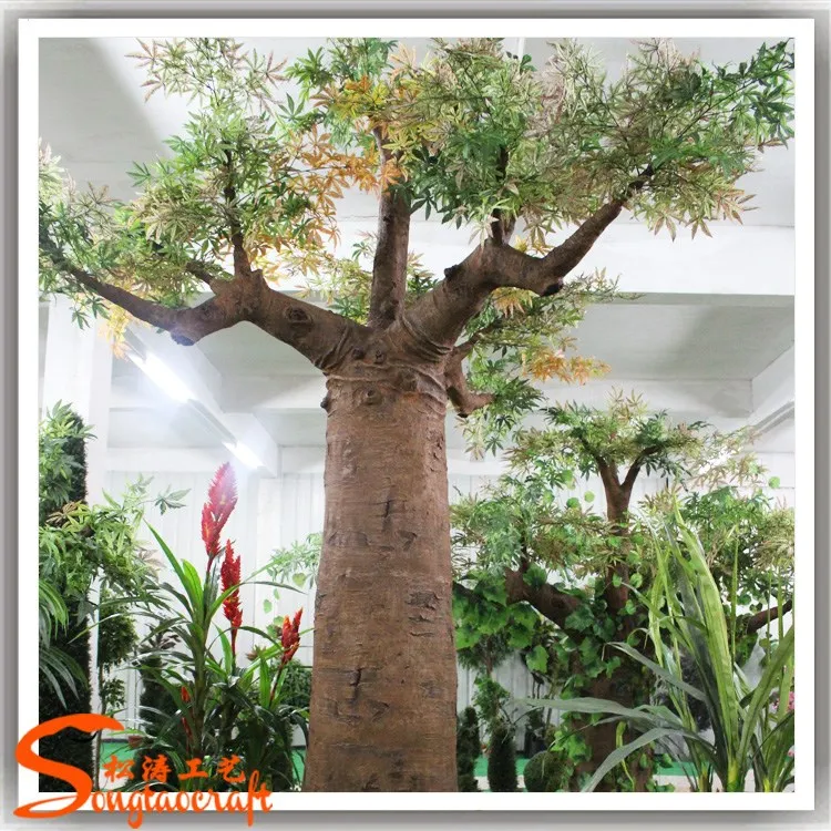Customized Large Outdoor Artificial Trees Artificial Baobab Tree