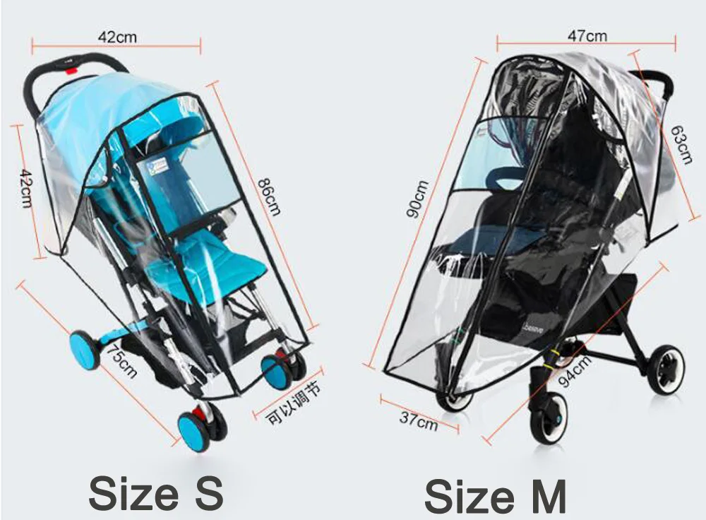 Amazon Best Seller Universal Baby Stroller Weather Shield Rain Cover