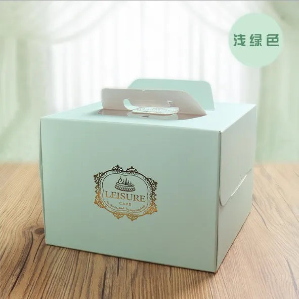 Custom Colorful Printing Birthday Party Gift Cake Packaging Cardboard ...