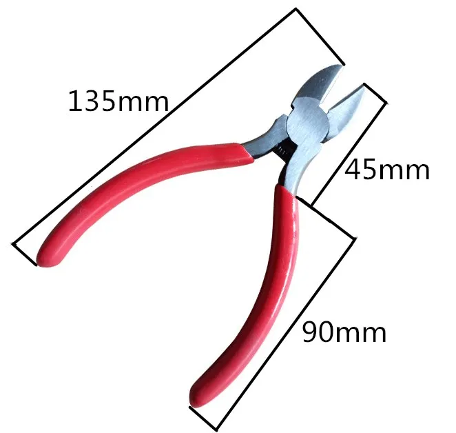 High Quality 5" Diagonal Cutting Pliers Steel Diagonal Pliers Chinese