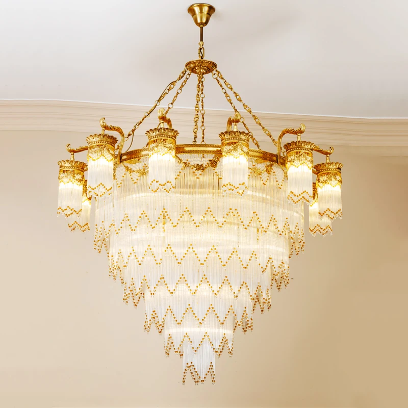 Grand Antique Bronze Palm celling Pendentif-Light Up Your Home Interior