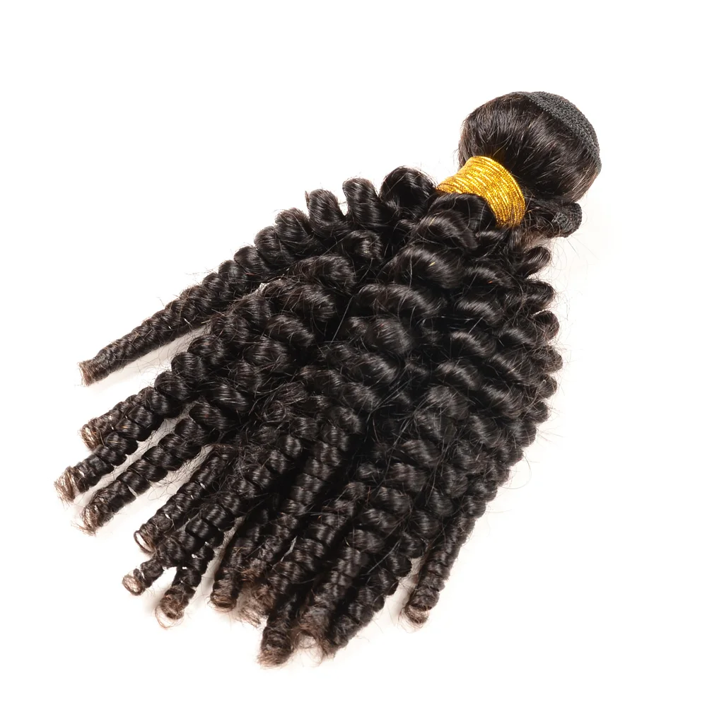 Spiral Curl Hair Unprocessed Virgin Afro Curly Hair Weave Kinky
