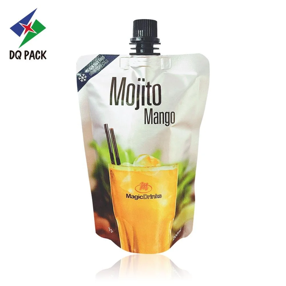 DQ PACK flexible factory bags other packaging materials water big capacity stand up spout pouch