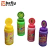 120ml Outdoor play toy fruit flavor bubbles for kids