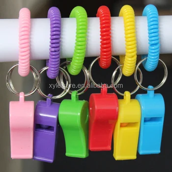 Plastic Bracelet Wrist Coil Key Holder Plastic Bracelet Wrist Coil Key Holder