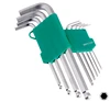 berrylion tools 9 pcs allen ball point hex key spanner
