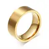 Latest Saudi Jewelry Cheap Thumb Custom Men Women Couple Stainless Steel Gold plated Wedding Engagement Ring