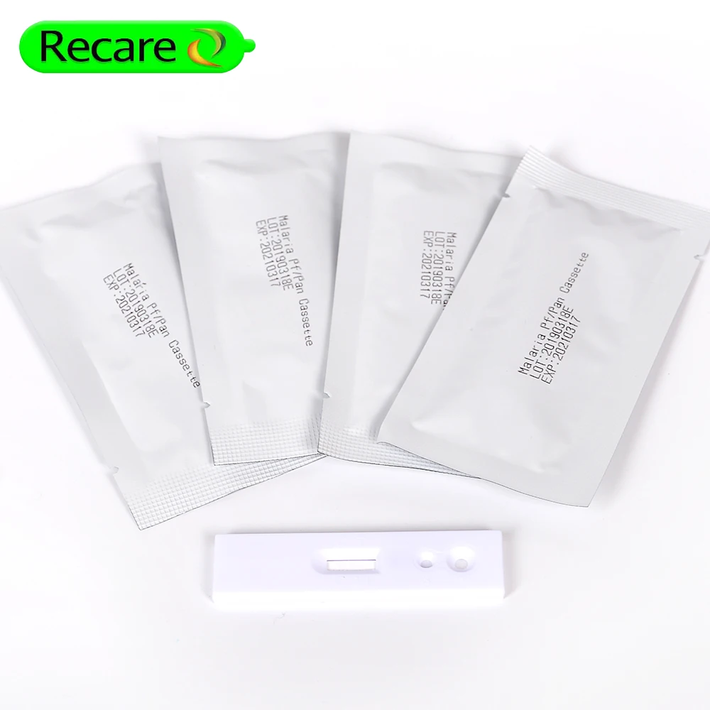 MALARIA TEST KITS PRODUCED BY CHINA RECARE COMPANY ARE SOLD DIRECTLY BY THE FACTORY, WITH THE LOWEST PRICE AND BEST QUALITY, SUPPORTING OEM CUSTOMIZATION