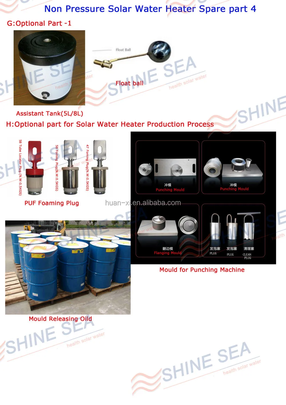 China Factory Solar Tube Capsolar Water Heater Spare Parts Buy Solar