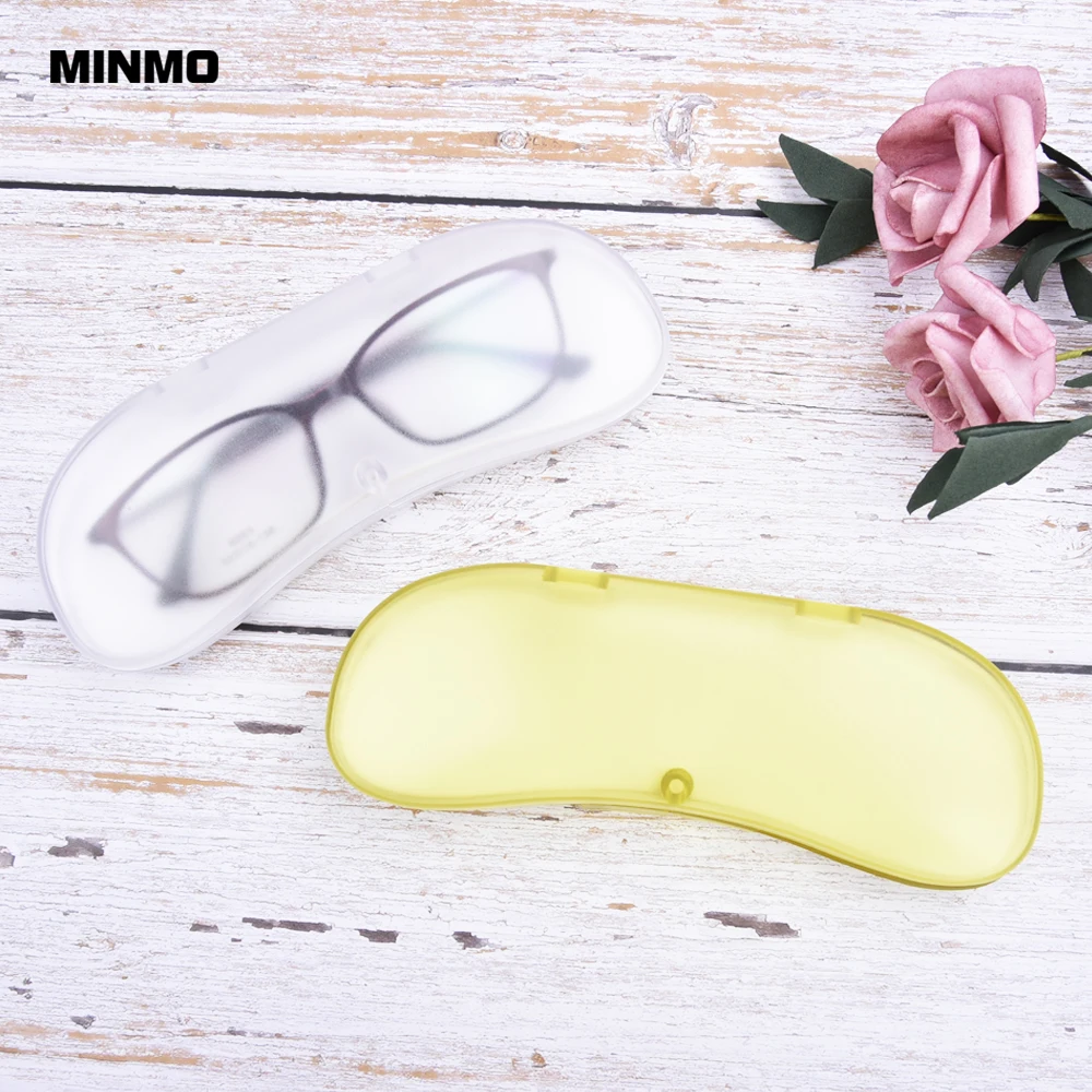 Clear Plastic Wholesale Eyeglass Case,Hard Plastic Glasses Case,Clear
