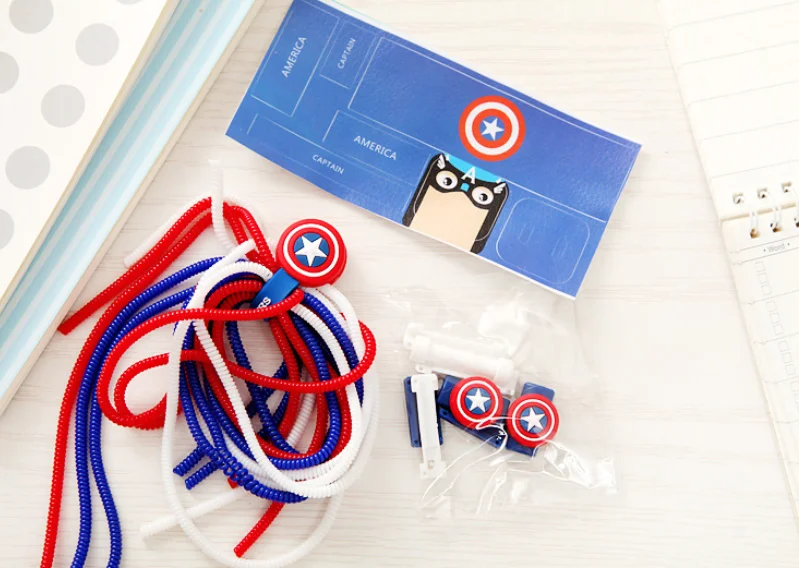 with high quality charger cute cartoon coaxial protector usb cable - ANKUX.COM