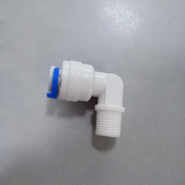 水フィルター部品タイププラスチック 1/4 "クイックコネクタープラスチックティーコネクタ水パイプ ro チューブ用 ro 水フィルター
