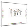 Interactive whiteboard intelligent recognition wall mounted projector screen interactive white board