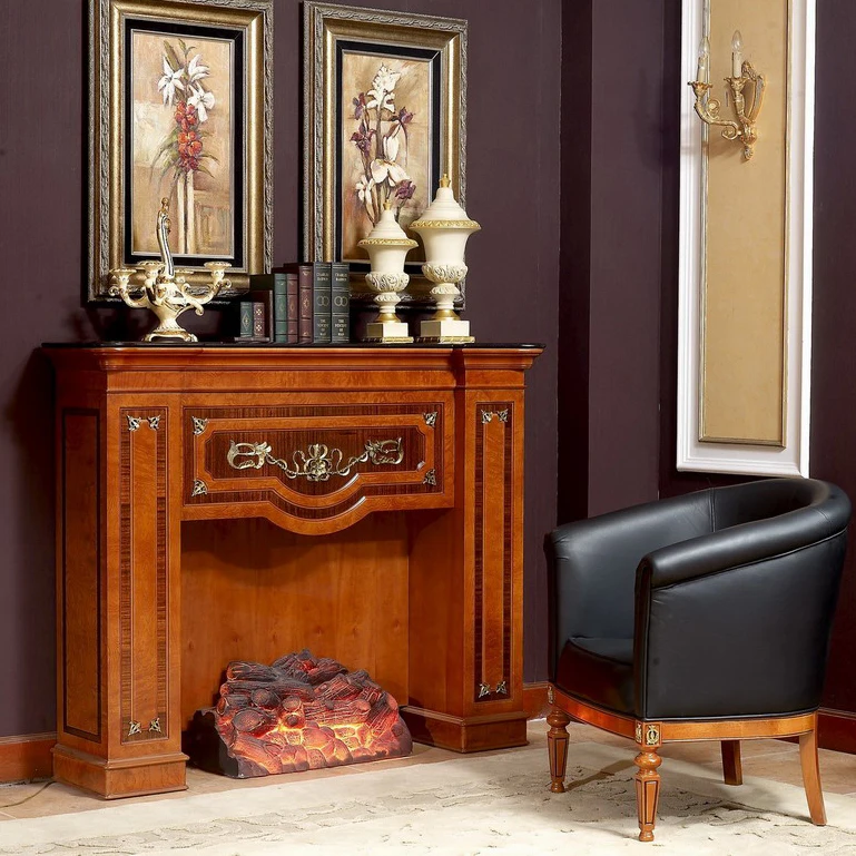 Yb29 Latest Product Trendy Style Natural Wood Fireplace Surround