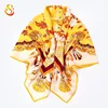Chinese elements wind heavy silk mulberry silk satin square scarf