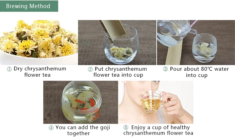 brewing chrysanthemum tea .png