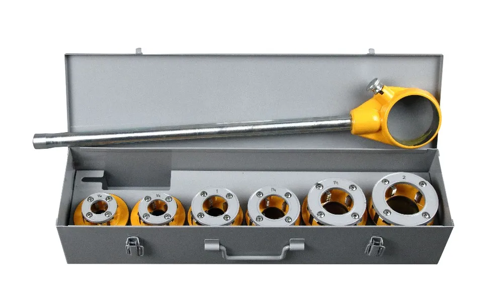 Hongli 12r 1/2"2" Manual Pipe Threader Stainless Steel Pipe Threader