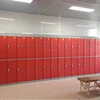 Red Color Durable ABS Plastic Material Locker for Gym and School