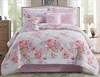 hot selling bright color quilts bedding polyester filled comforter sets