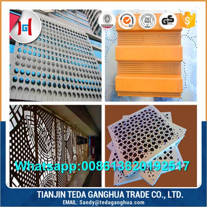 Plastic Metal Stainless Steel Aluminum Perforated Sheet Price Buy