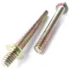 M8 Double Head Thread Rod Stud Bolt with washer DIN 938