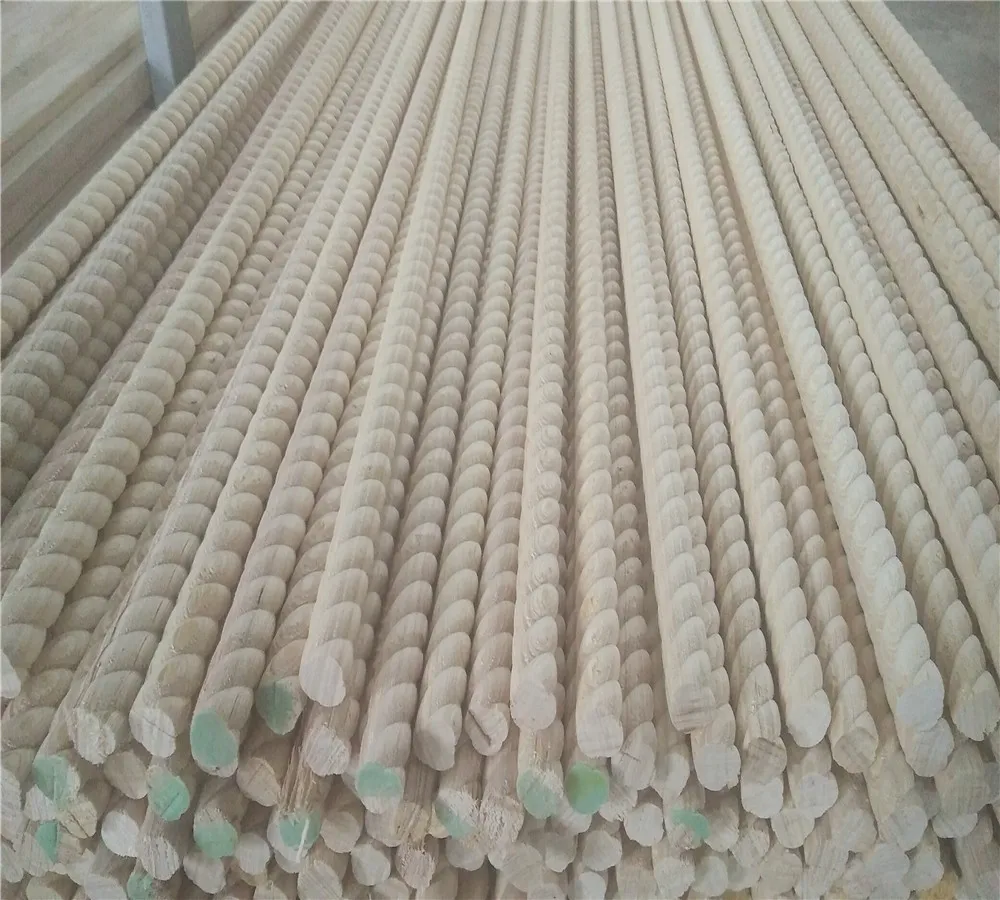 half round twist wood moulding