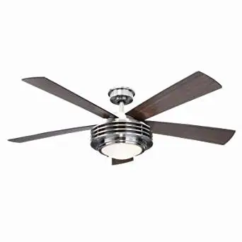 Buy Litex E Mps52bnk5c1 Maddox 52 Brushed Nickel Ceiling Fan With