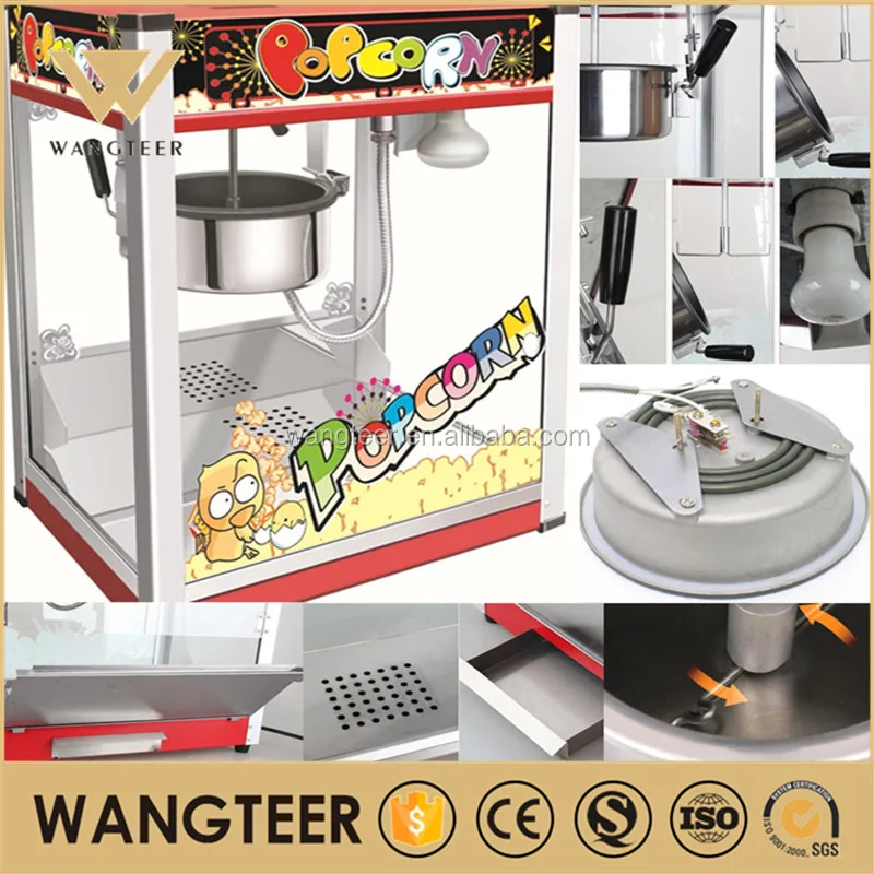 Commercial Air Popping Popcorn Machine