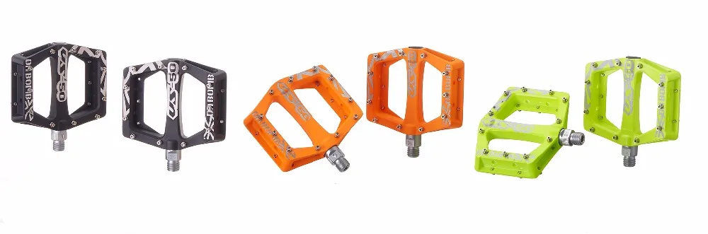 Gloss Red DaBomb SHOOT BLOCK MTB Pedal Set