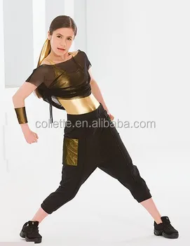 black and gold hip hop outfit