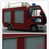 Electric fire truck, 1.3 m3 water tank, for emergency fire fighting in closed area, EG6040F